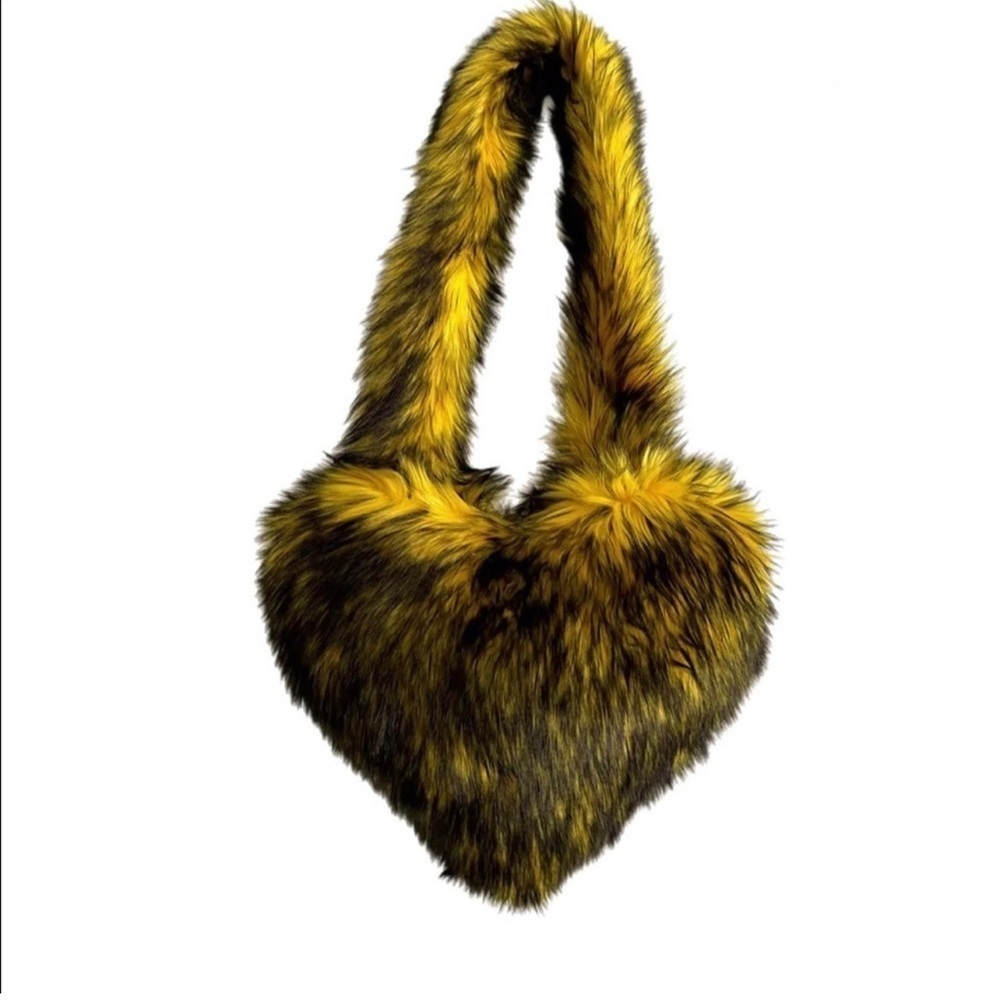 Yellow Nayr Heart Bag